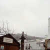 Así nieva en Cabeza la Vaca (Badajoz)