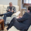 El líder estatal de Comisiones visita al presidente de la Junta