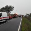 Un matrimonio sufre un accidente en la carretera Badajoz – Campomaior