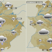 Nuevo fin de semana de lluvia y nieve en Extremadura