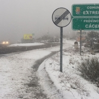 Alerta amarilla por nevadas en el norte de Cáceres