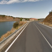 Dos heridos en accidente a la altura del pantano de Tentudía (Badajoz)