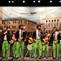 Actuación de la murga Sa' Tersiao en Preliminares