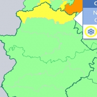 El 112 activa la alerta amarilla por nevadas en el norte extremeño
