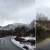 Cerrado por nieve el puerto de Honduras en Cáceres