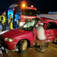 Un fallecido en una colisión cerca de Guareña (Badajoz)