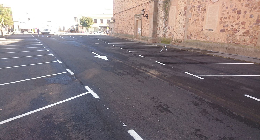 Los aparcamientos del Atrio de Montijo, abiertos definitivamente