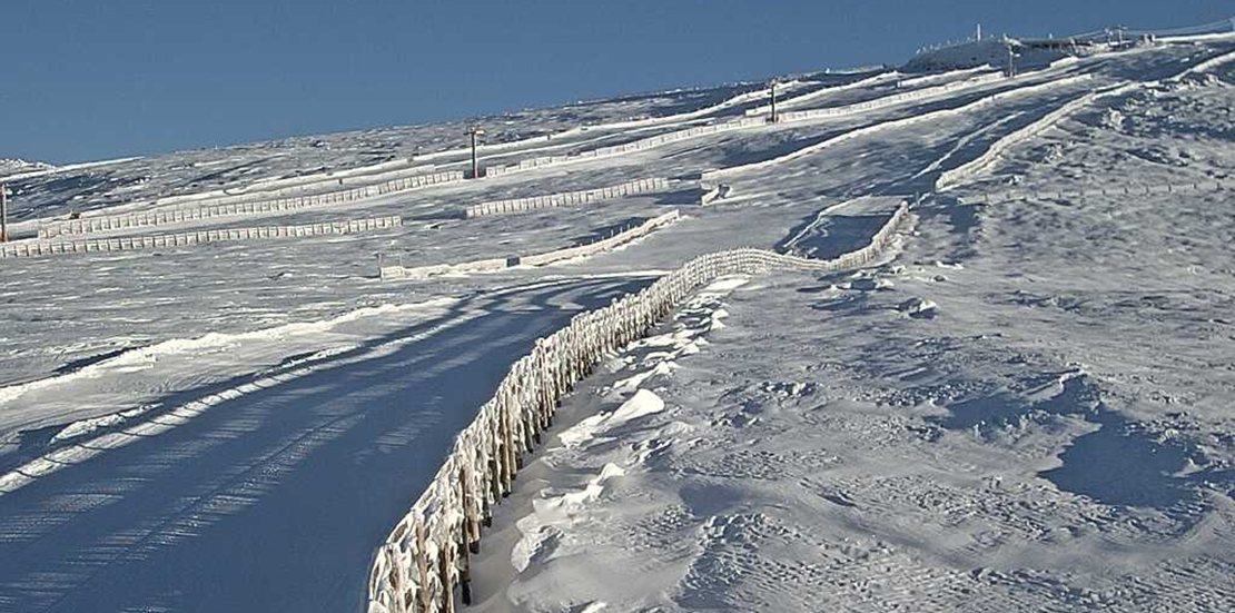 La Covatilla recibe un paquetón de nieve y abrirá en breve