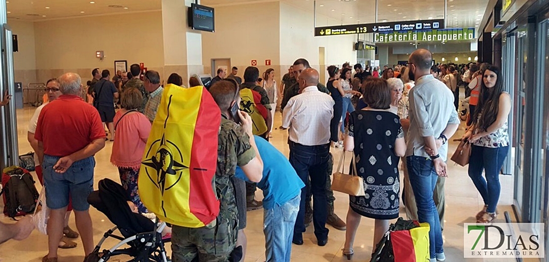 La Brigada Extremadura inicia el regreso desde Letonia