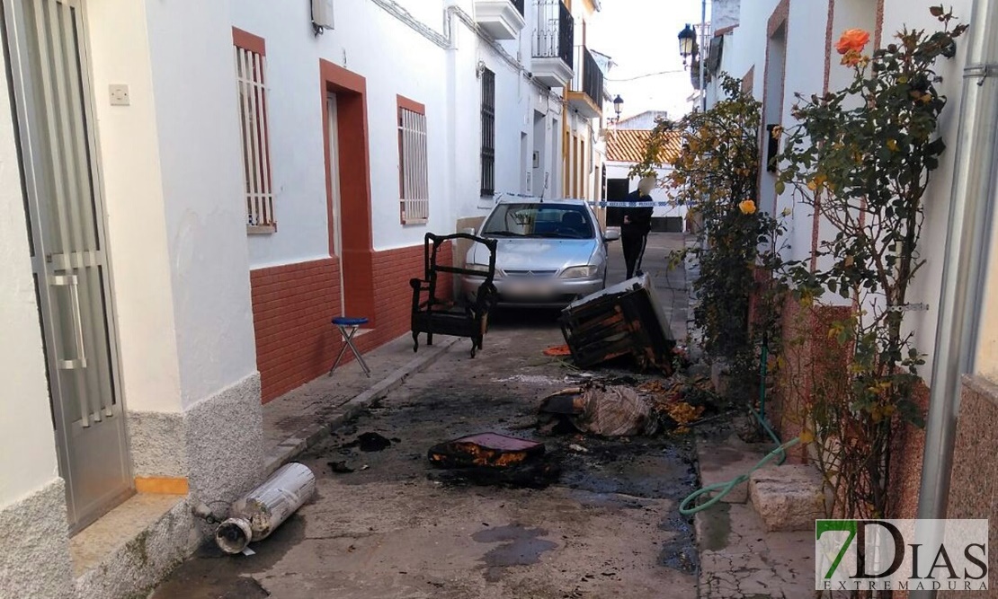 Fallece tras incendiarse su vivienda en Valencia de Alcántara