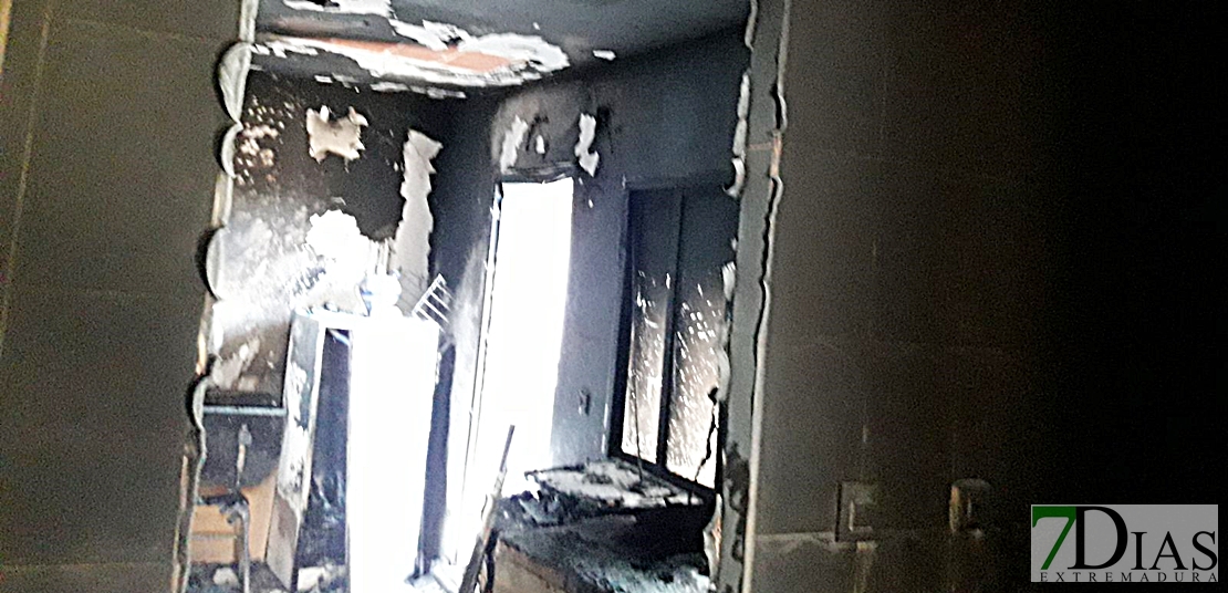 Incendio en una vivienda de la provincia cacereña