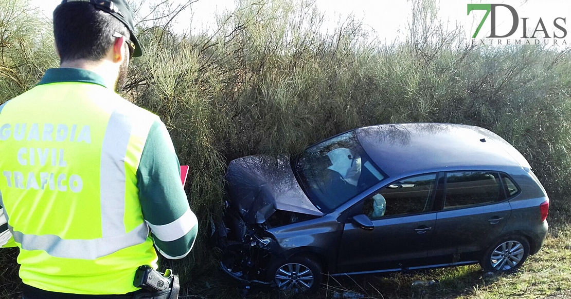 La niebla causa un accidente múltiple entre Badajoz y Almendralejo