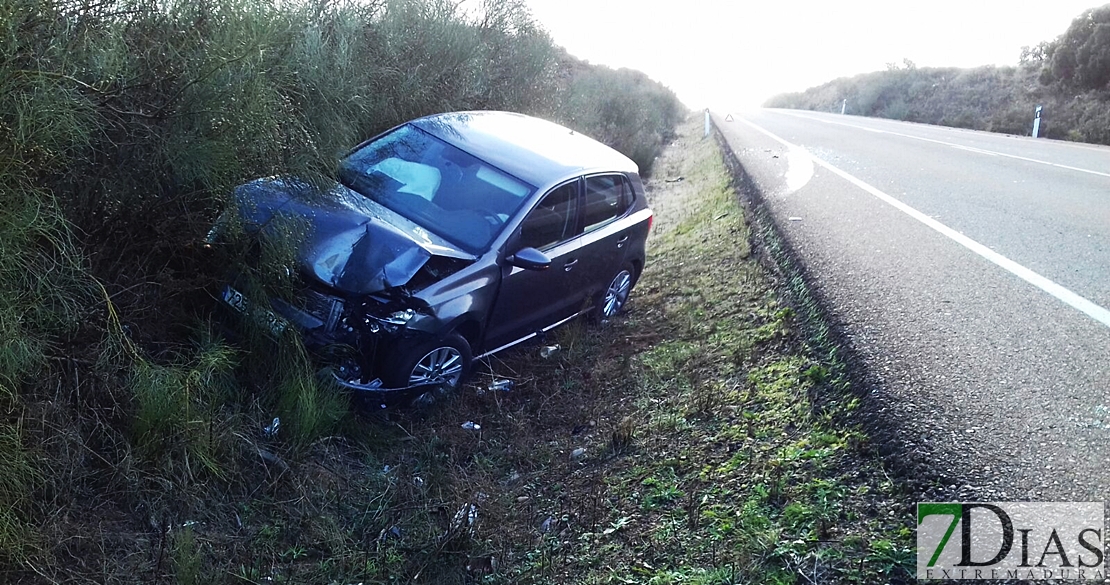 La niebla causa un accidente múltiple entre Badajoz y Almendralejo