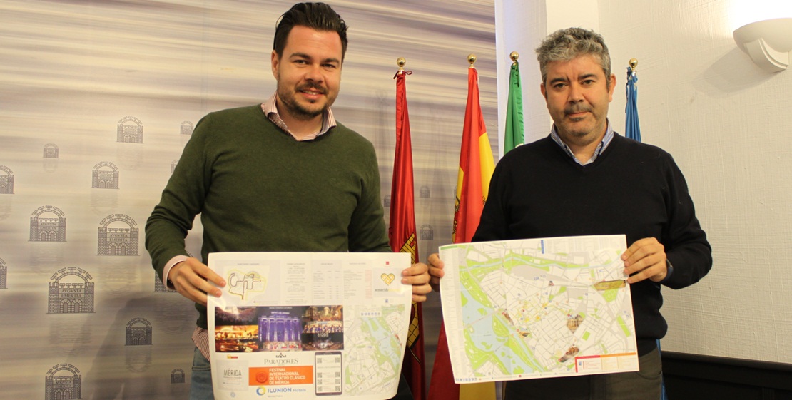 Ayuntamiento y Consorcio elaboran un nuevo mapa turístico de Mérida
