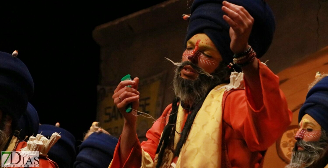 Actuación de la murga Al Maridi en la Final