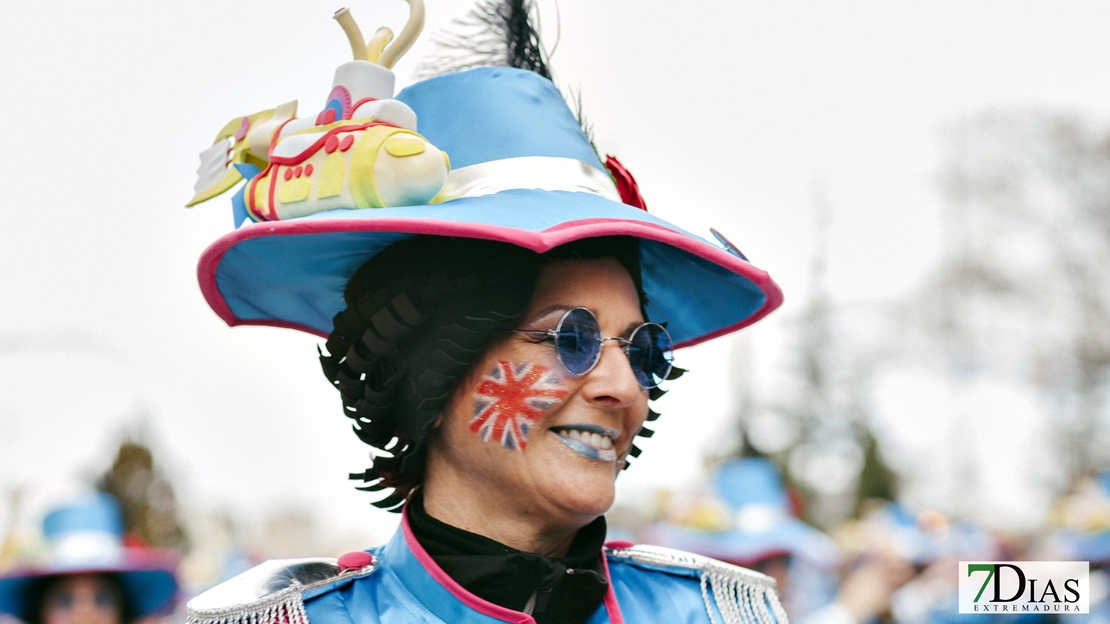 Los mejores primeros planos del Desfile de Comparsas del Carnaval de Badajoz