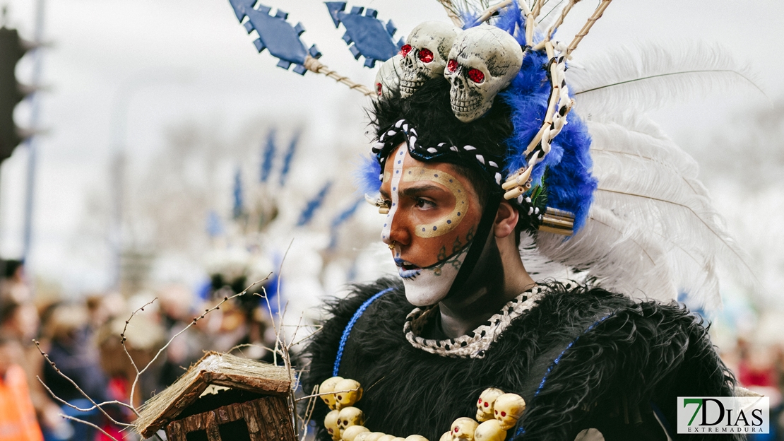 Los mejores primeros planos del Desfile de Comparsas del Carnaval de Badajoz