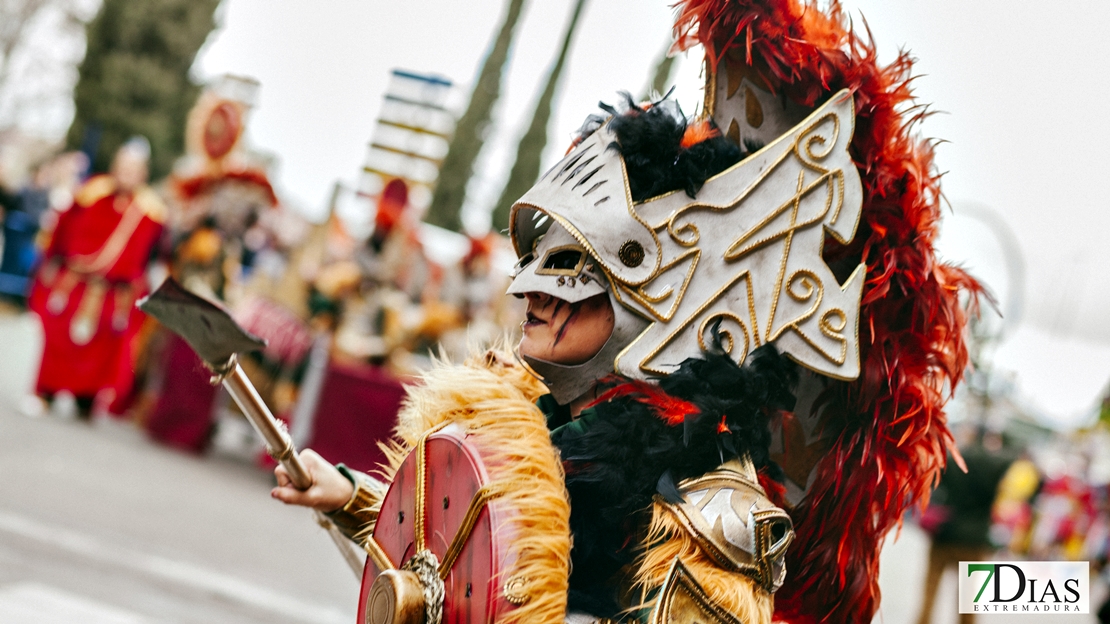 Los mejores primeros planos del Desfile de Comparsas del Carnaval de Badajoz