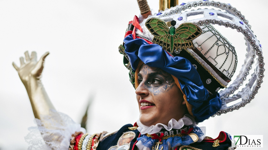 Los mejores primeros planos del Desfile de Comparsas del Carnaval de Badajoz