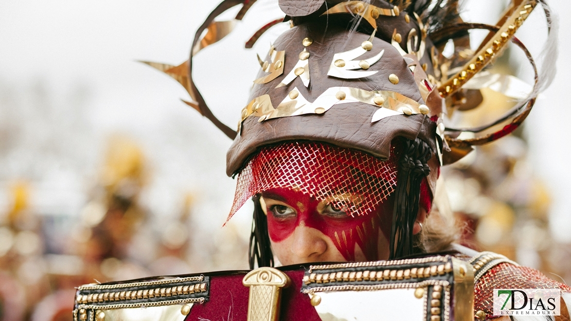 Los mejores primeros planos del Desfile de Comparsas del Carnaval de Badajoz