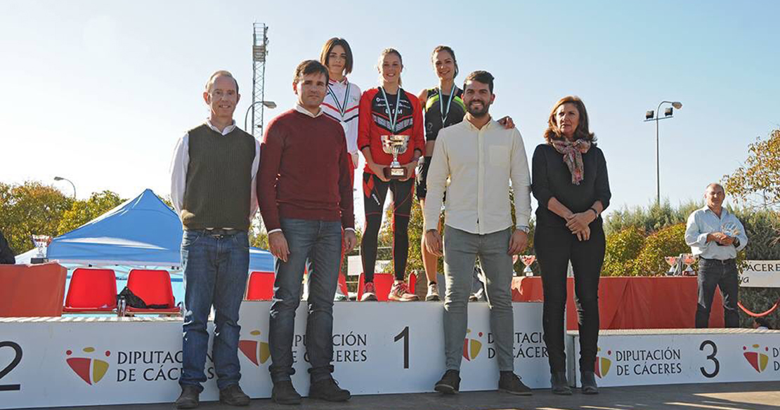 Warrak y Carretero campeones de Extremadura de campo a través