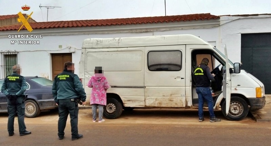 Detenidos tres miembros de una familia por robar 27 toneladas de aceitunas