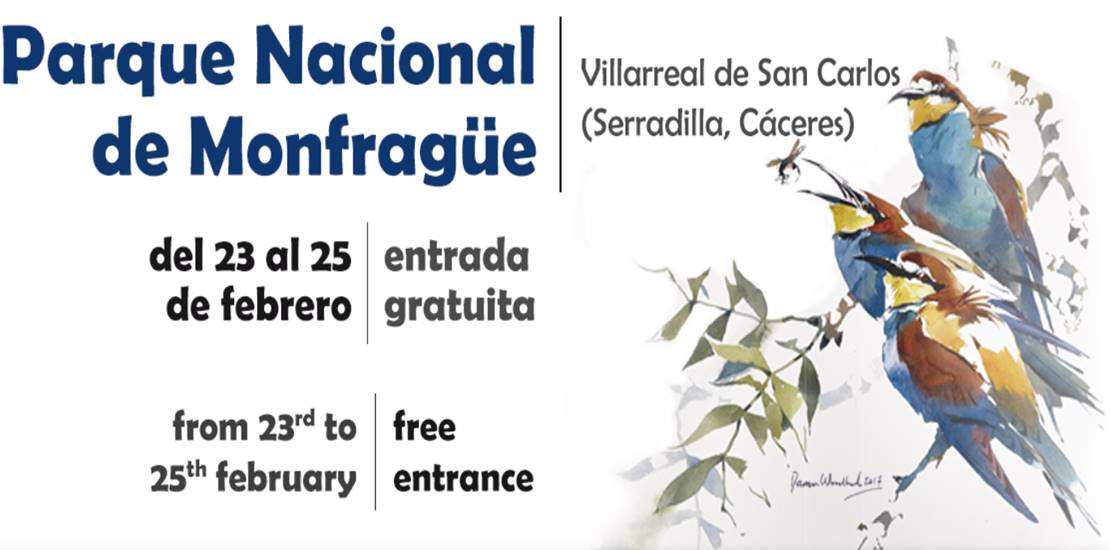 Cáceres llevará novedades a la Feria Internacional de Ornitología