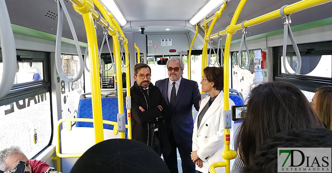 Comienza el periodo de prueba para el autobús eléctrico en Badajoz