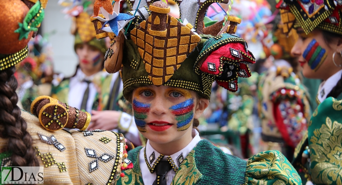 Enorme nivel en el Desfile infantil de Comparsas del Carnaval de Badajoz