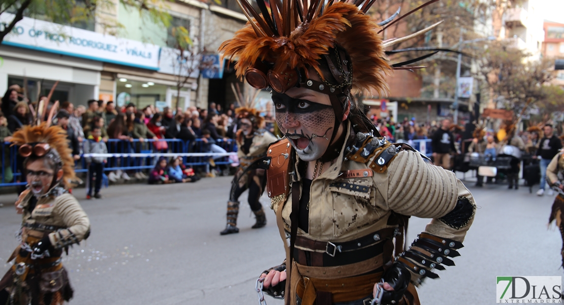 Enorme nivel en el Desfile infantil de Comparsas del Carnaval de Badajoz