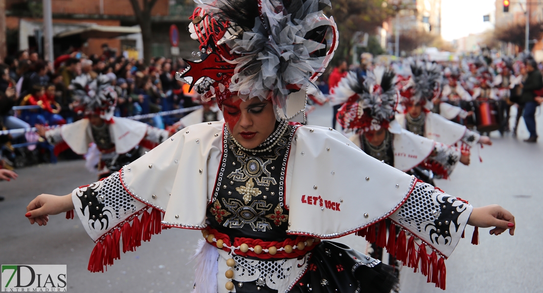 Enorme nivel en el Desfile infantil de Comparsas del Carnaval de Badajoz