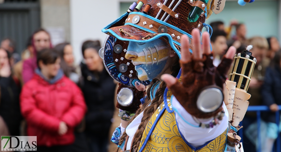 Enorme nivel en el Desfile infantil de Comparsas del Carnaval de Badajoz