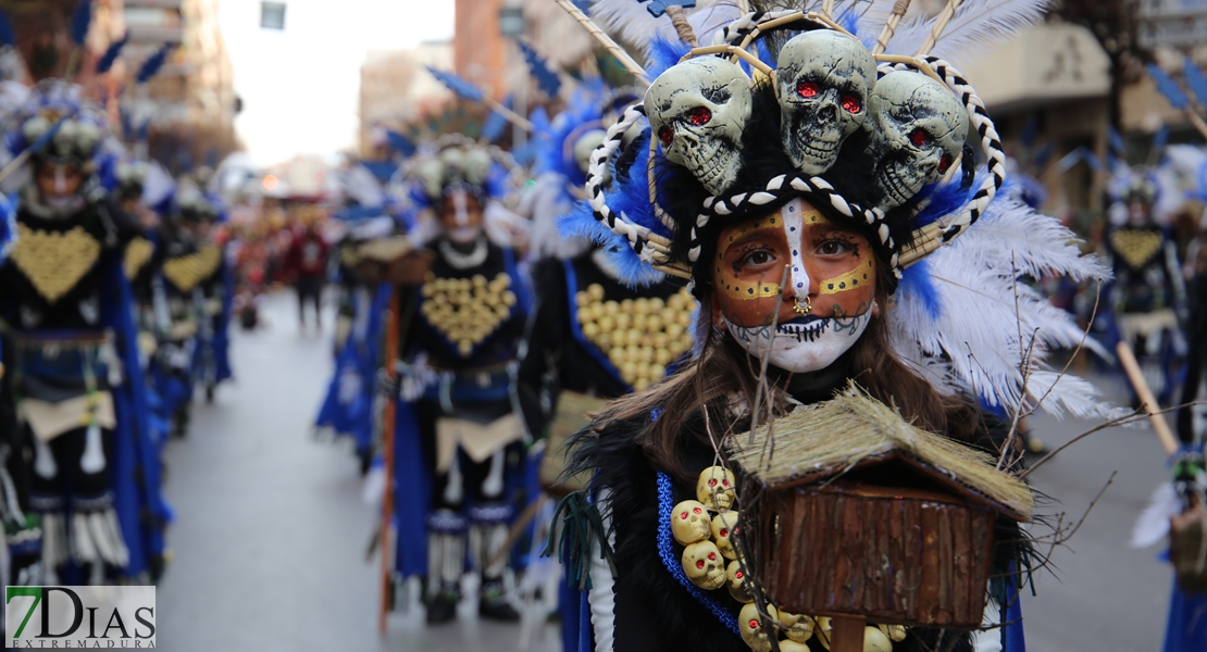 Enorme nivel en el Desfile infantil de Comparsas del Carnaval de Badajoz