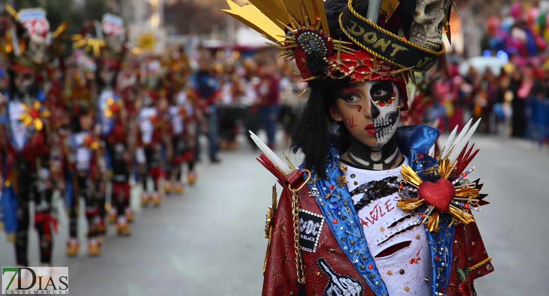 Enorme nivel en el Desfile infantil de Comparsas del Carnaval de Badajoz