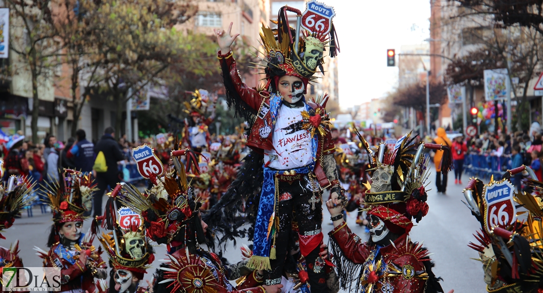 Enorme nivel en el Desfile infantil de Comparsas del Carnaval de Badajoz