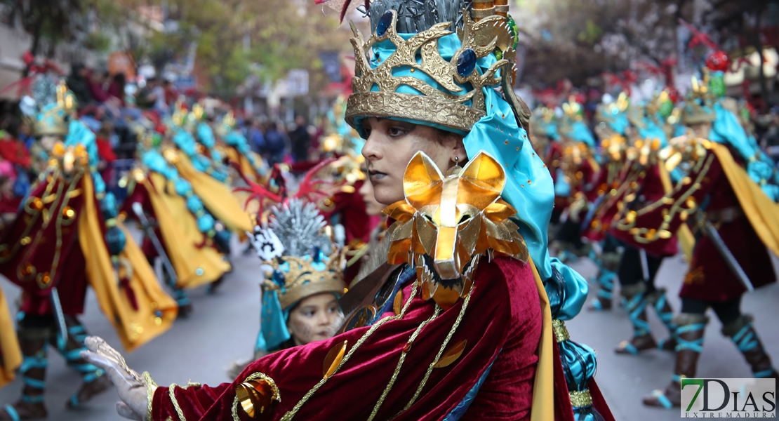 Enorme nivel en el Desfile infantil de Comparsas del Carnaval de Badajoz