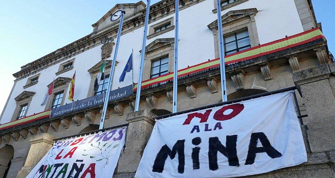 El ayuntamiento paraliza los trabajos en la mina de litio