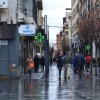 Postales de viento y lluvia en Badajoz