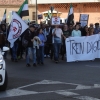 Imágenes de la manifestación por un Tren Digno en Badajoz