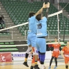 Imágenes del Electrocash Cáceres 1 - 3 Voley Dumbria