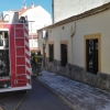 Una vivienda queda parcialmente calcinada tras incendiarse en Navalmoral