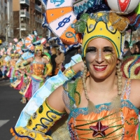 Imágenes del desfile del Carnaval Romano