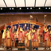 Actuación de la murga Al Maridi en Preliminares
