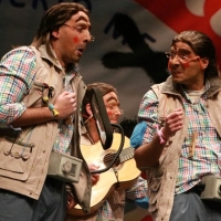 Actuación de la murga Los Camballotas en Semifinales