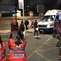 Cruz Roja realizó 36 asistencias durante el Lunes de Carnaval en Badajoz