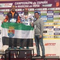 El extremeño Miguel Periañez se convierte en campeón de España de 20 km marcha