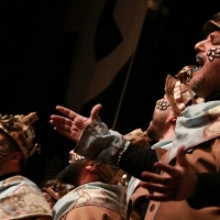 Actuación de la murga Marwan en la Final