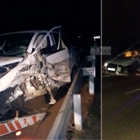 Cuatro heridos en un accidente en la carretera Badajoz – Olivenza