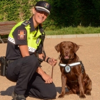 Premio nacional para la unidad canina de la Policía Local de Badajoz