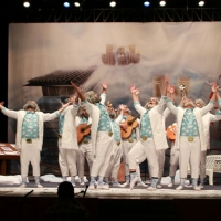 Actuación de la murga Los Water Closet en Preliminares